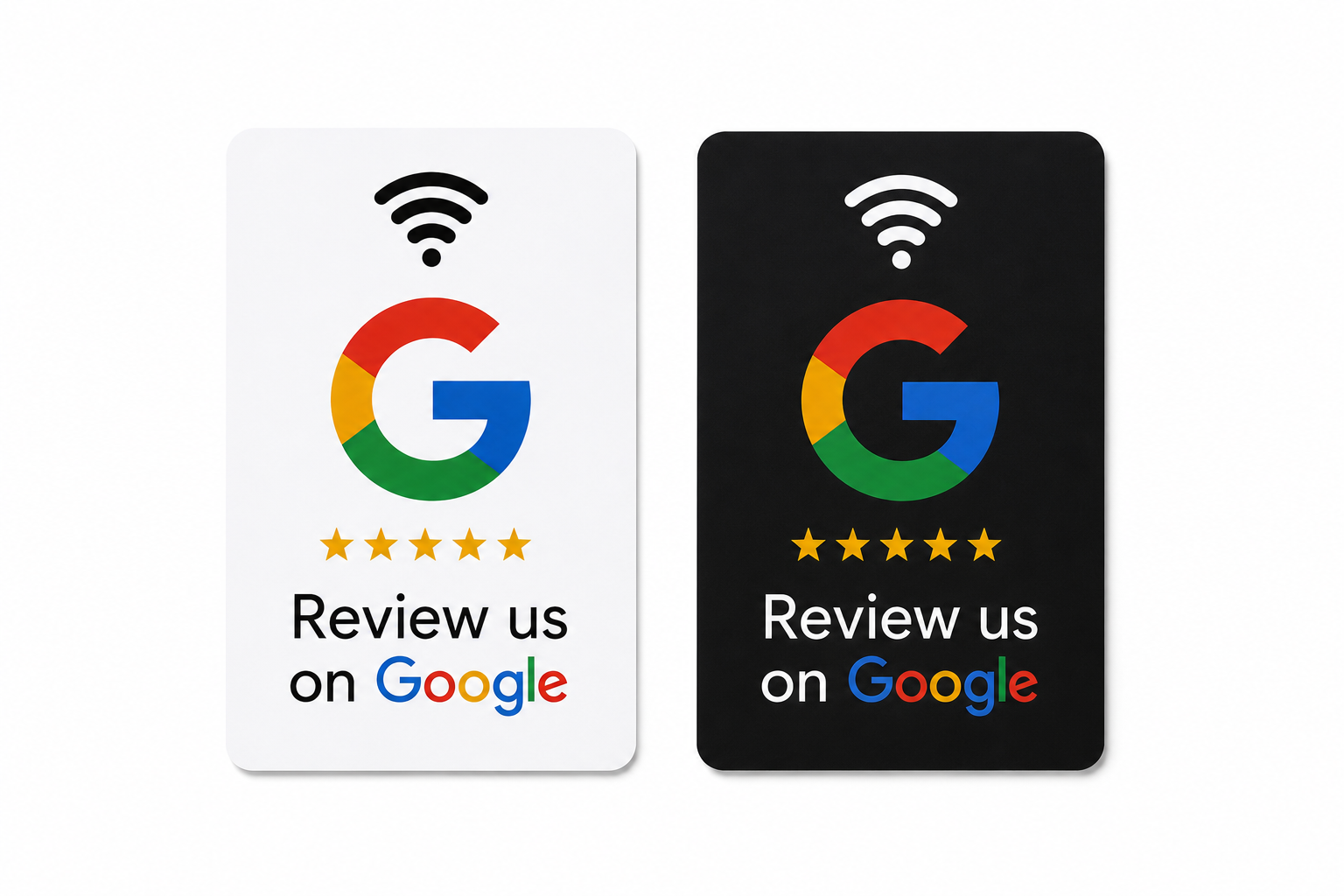 Картка My Review Tap із NFC та QR для відгуків у Google